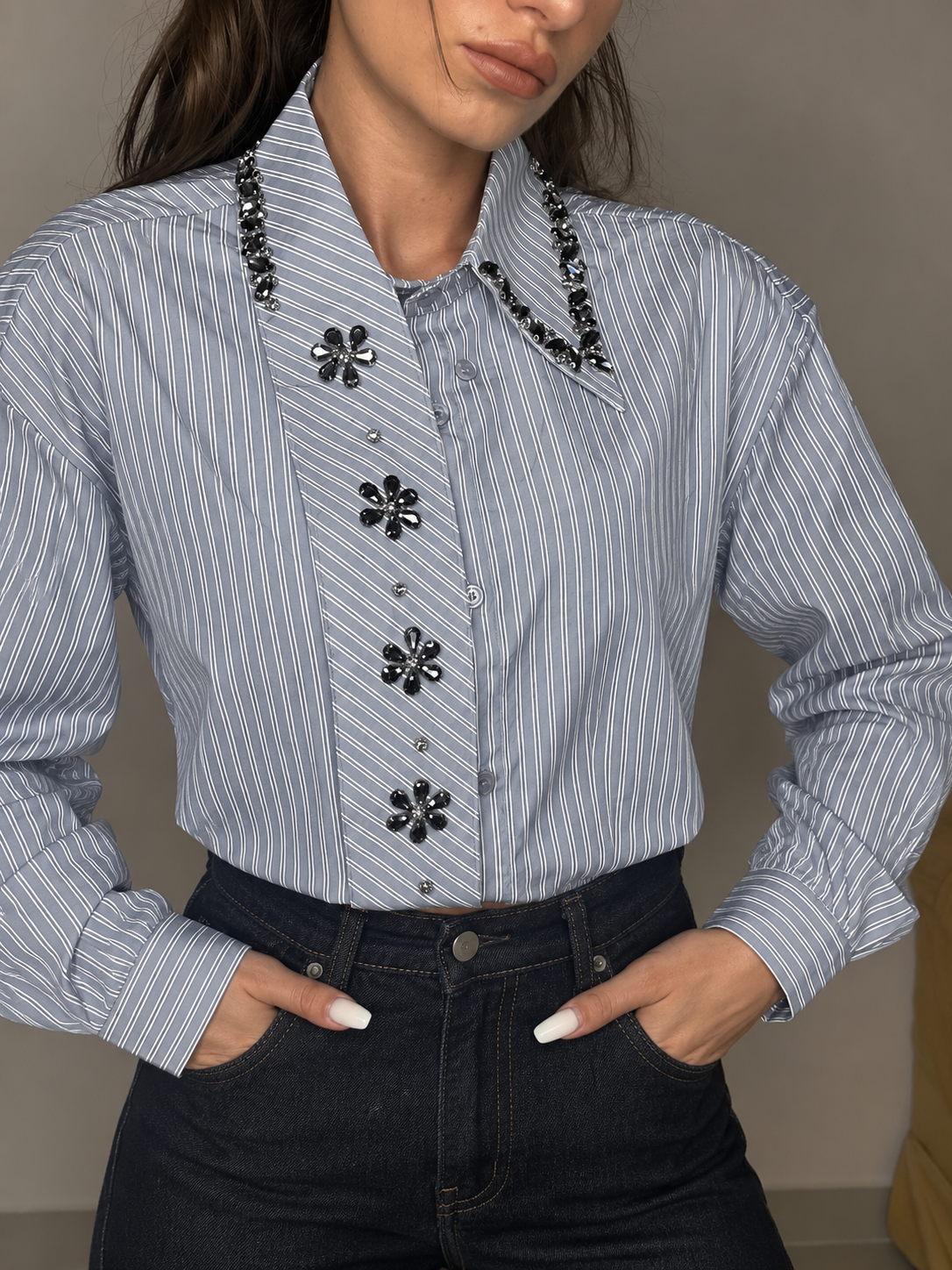 Camicia gioiello Eveline