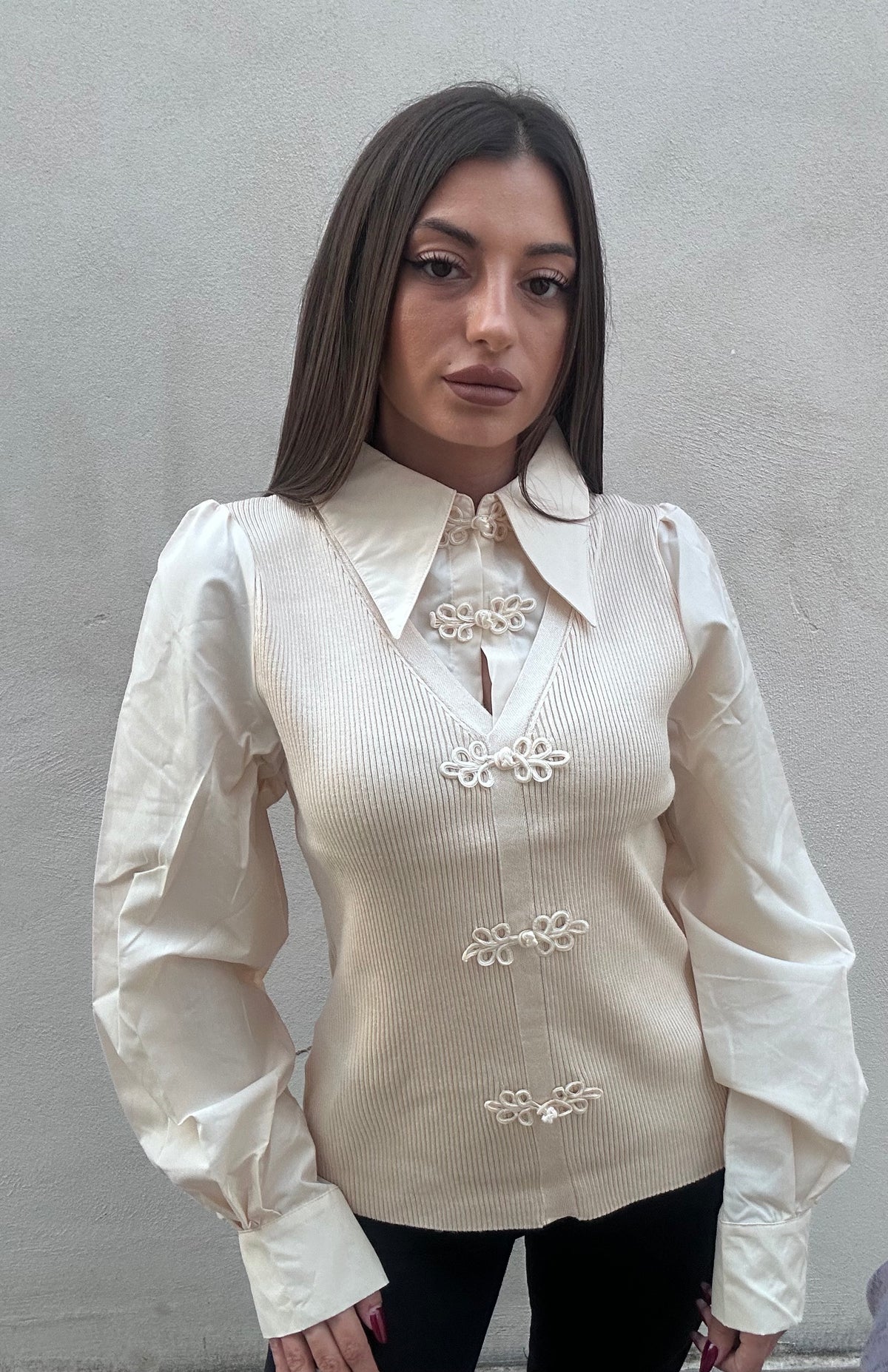 Camicia gilet "Clarissa"✨️