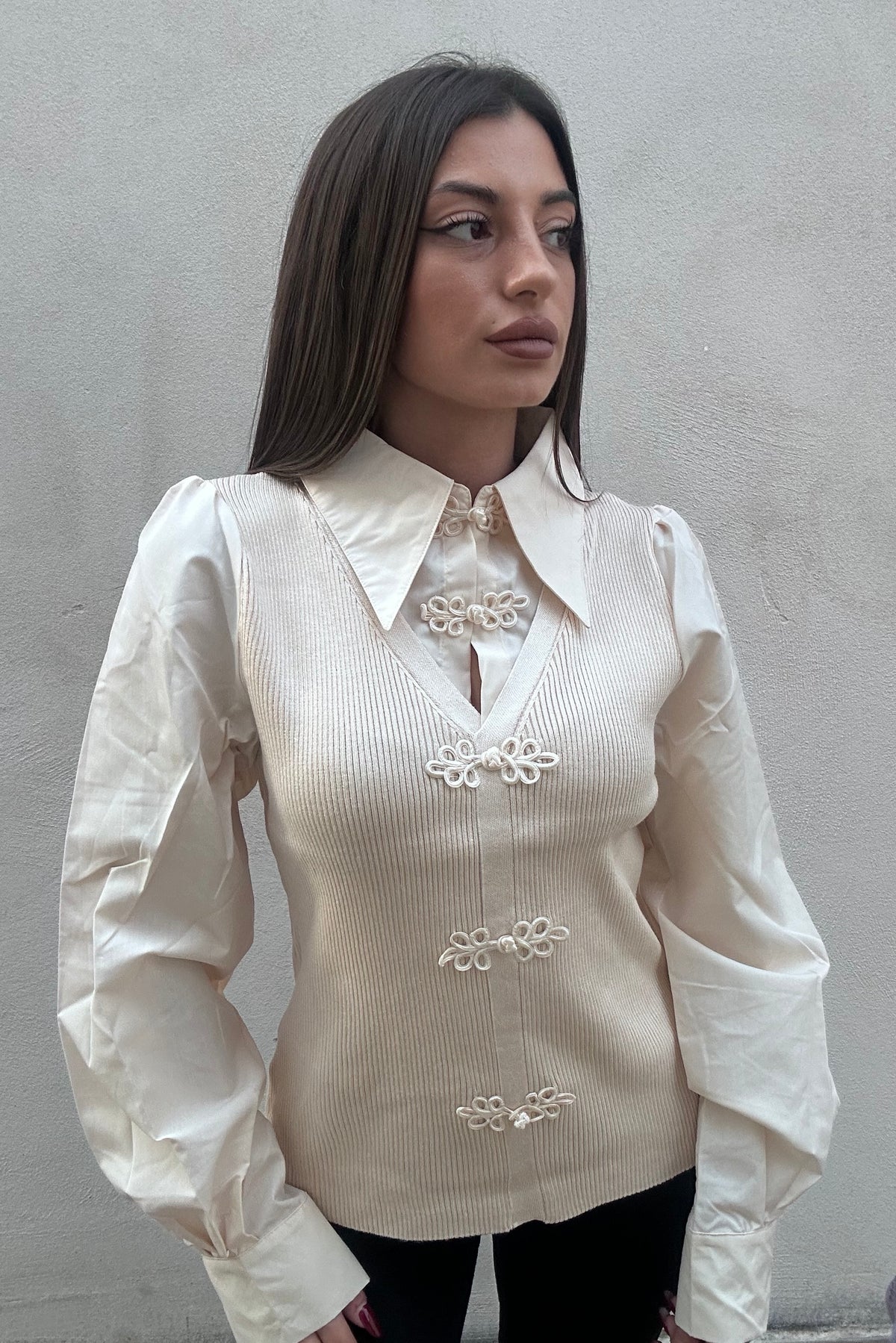 Camicia gilet "Clarissa"✨️