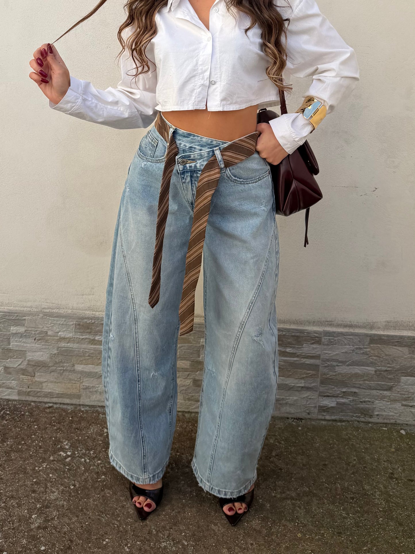 Jeans "Cravatta"✨️ 100% cotone